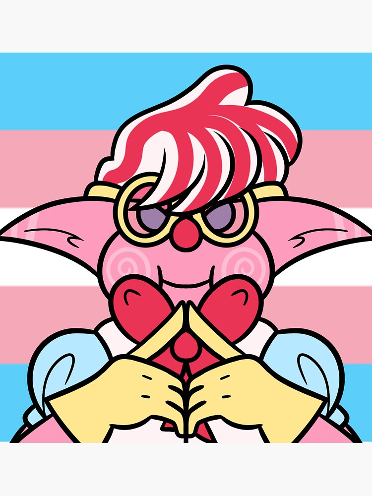 Transgender Pride Jasper Sticker For Sale By Riddlingthis Redbubble