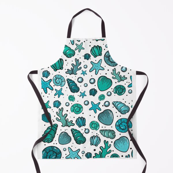 Item preview, Turquoise Seashells World designed and sold by NadyaOrangeKiss.