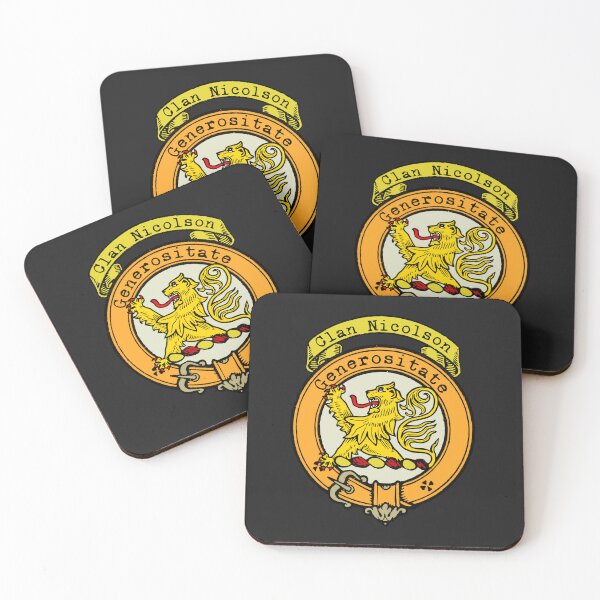 Item preview, Nicolson Clan Surname crest designed and sold by BagTown Clans.