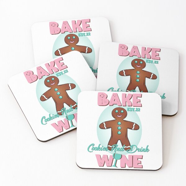 Item preview, BAKE COOOKIES AND DRINK WINE designed and sold by GAADesignz.