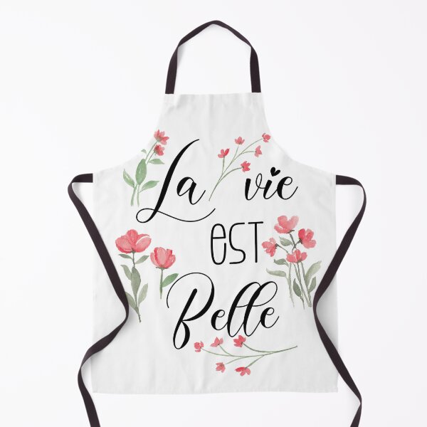 Artikelvorschau, La Vie Est Belle French Life ist ein wunderschönes hübsches rosa Blumenmuster entworfen und verkauft von BlossomSky.