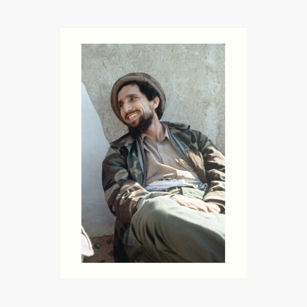 AHMAD SHAH MASSOUD Art Print