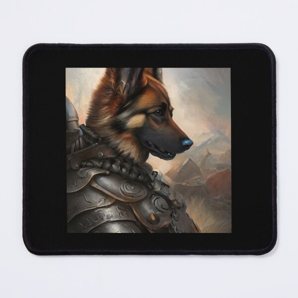 Artikelvorschau, AI Generated Art, War German Shepherd entworfen und verkauft von RabbitHoleMI.