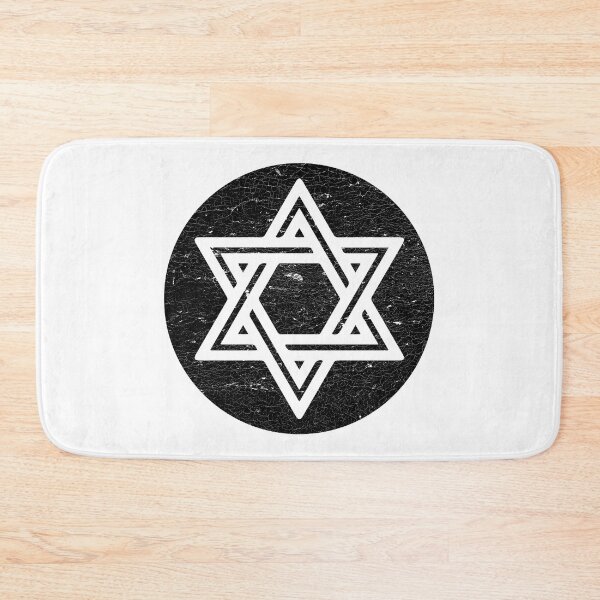 Item preview, Star of David on black circle , judaism, jewish and Israel symbol designed and sold by IsisOsiris.
