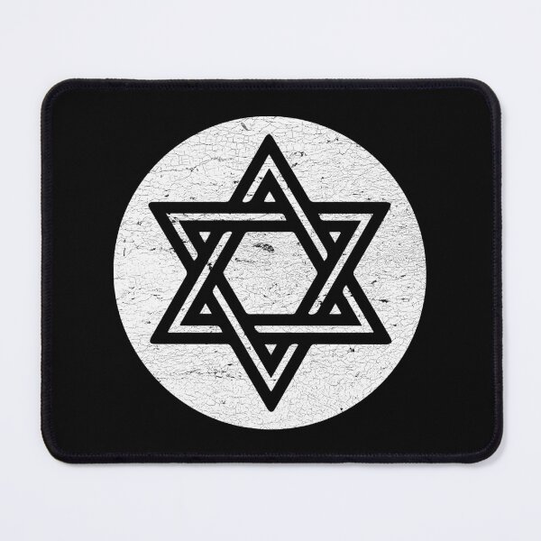 Item preview, Copy of Star of David on white circle , judaism, jewish and Israel symbol designed and sold by IsisOsiris.