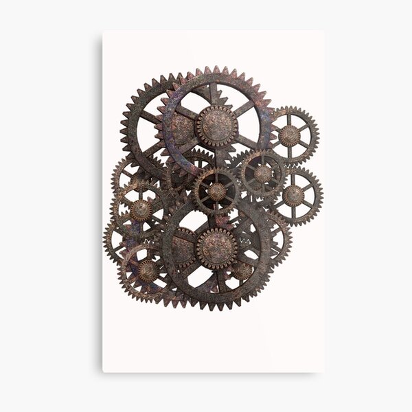Aperçu de l'œuvre  Engrenages Steampunk créée et vendue par Gothic Fantasy.