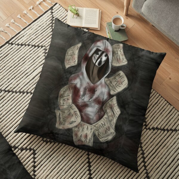 Slender Man Pillows Cushions Redbubble - kate the chaser model for horror games roblox