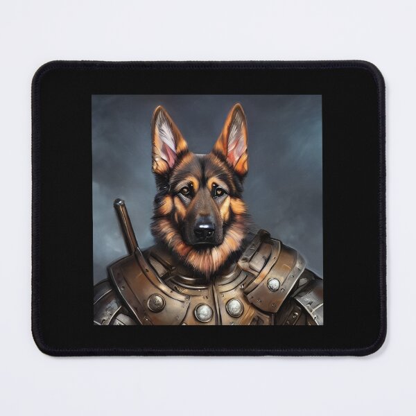 Artikelvorschau, AI Generated Art, War German Shepherd entworfen und verkauft von RabbitHoleMI.