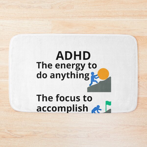 Item preview, ADHD Joke designed and sold by BuraxisQuotes.