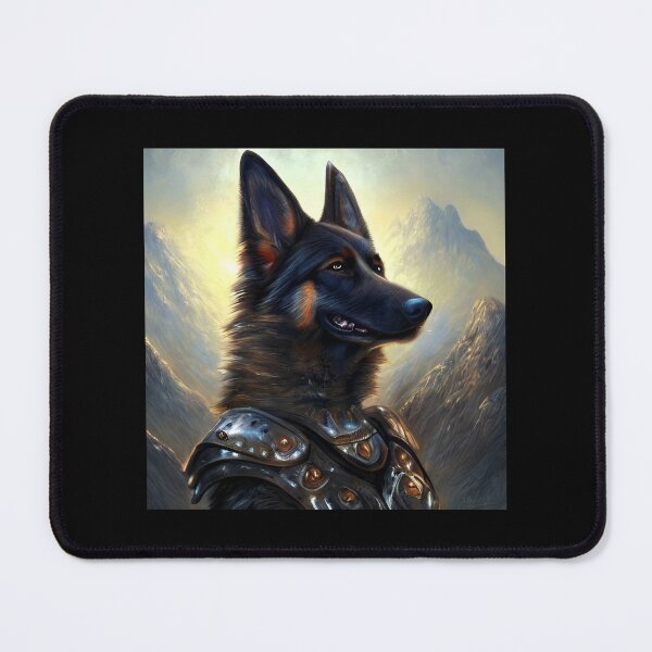 Artikelvorschau, AI Generated Art, War German Shepherd entworfen und verkauft von RabbitHoleMI.