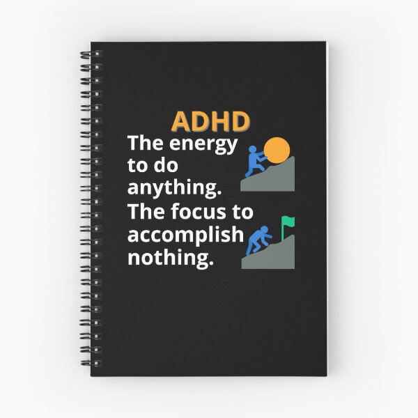 Item preview, ADHD Quote designed and sold by BuraxisQuotes.
