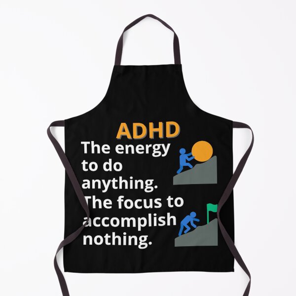 Item preview, ADHD Quote designed and sold by BuraxisQuotes.