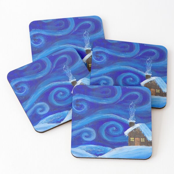 Item preview, Winter Cabin  designed and sold by ReneeDixonArt.
