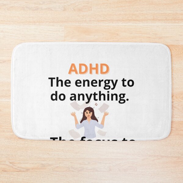 Item preview, ADHD Joke designed and sold by BuraxisQuotes.