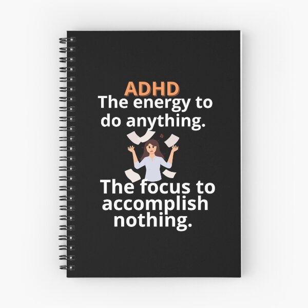 Item preview, ADHD Quote designed and sold by BuraxisQuotes.