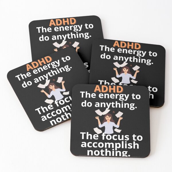 Artikelvorschau, ADHS-Quote entworfen und verkauft von BuraxisQuotes.