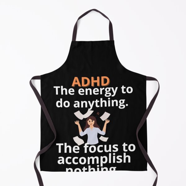 Item preview, ADHD Quote designed and sold by BuraxisQuotes.