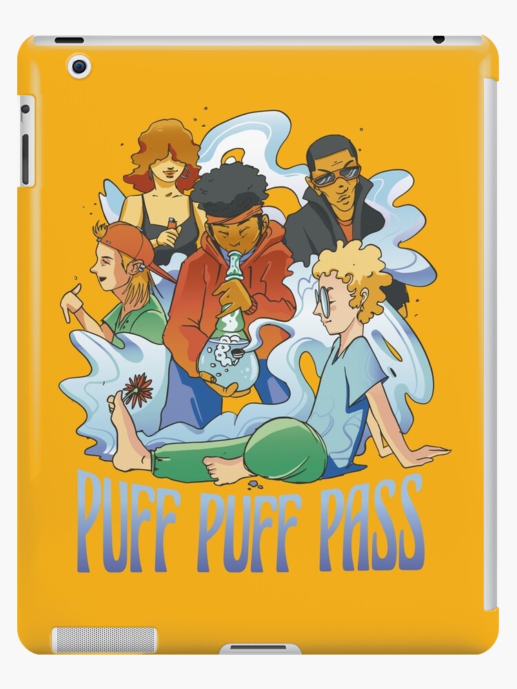 PUFF PUFF PASS Sticker for Sale by SudeeshArt