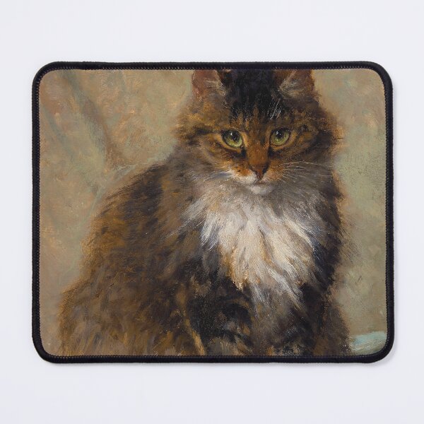 Item preview, The Maine Coon | Henriette Ronner-Knip | 1894 Cat Art designed and sold by CJET.