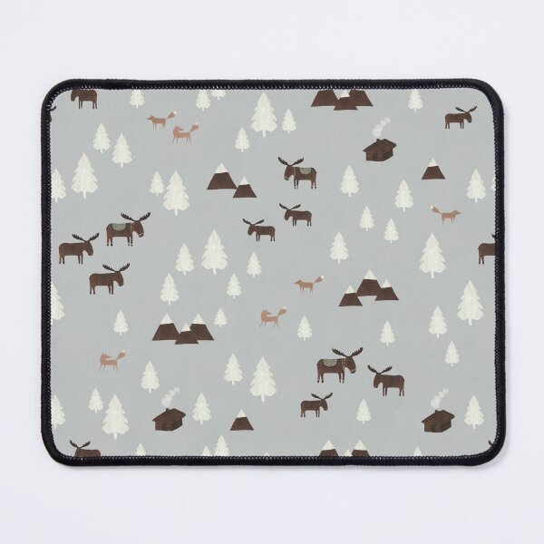 Item preview, Cozy Winter - Moose forest designed and sold by TheMirwoForest.