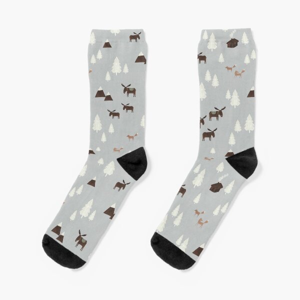 Item preview, Cozy Winter - Moose forest designed and sold by TheMirwoForest.