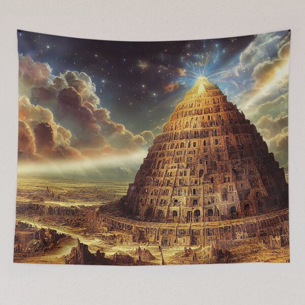 Item preview, Cosmic Tower designed and sold by OccultDreams.