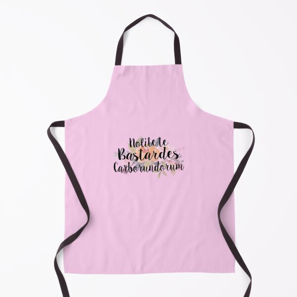 Item preview, Nolite te Bastardes Carborundorum Floral Handmaids Tale Calligraphy Lettering  designed and sold by GRAPHICxBOMB.