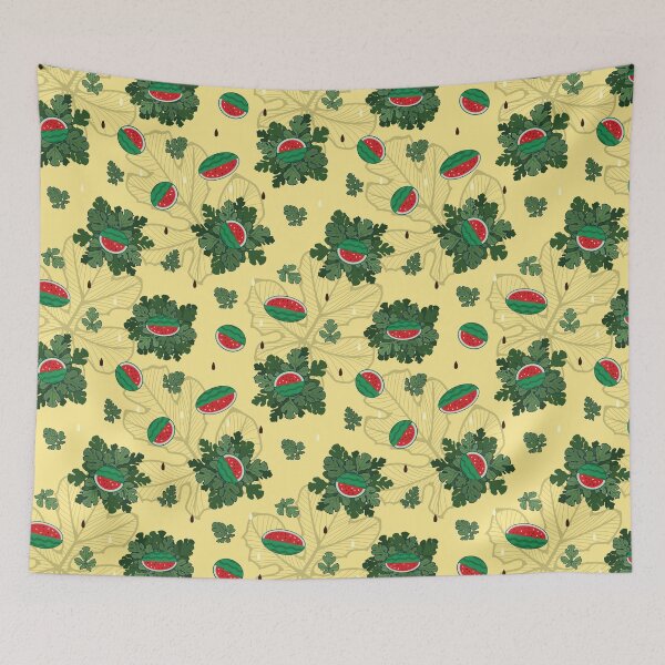 Item preview, Fresh Juicy Watermelon Seamless Surface Pattern Design designed and sold by ZaryaKiqo.
