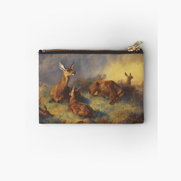 Item preview, The Watchful Hinds | Archibald Thorburn | 1895 Nature Art designed and sold by CJET.