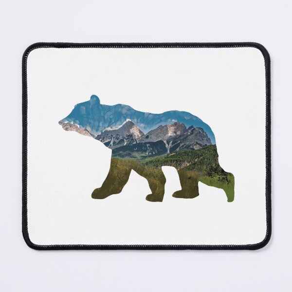Item preview, Mountain Bear Landscape designed and sold by HarshBrown.