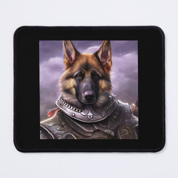 Artikelvorschau, AI Generated Art, War German Shepherd entworfen und verkauft von RabbitHoleMI.