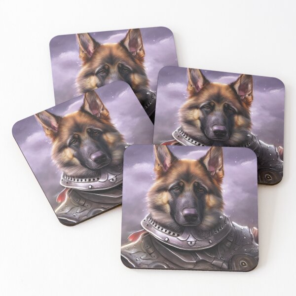 Item preview, AI Generated Art, War German Shepherd designed and sold by RabbitHoleMI.