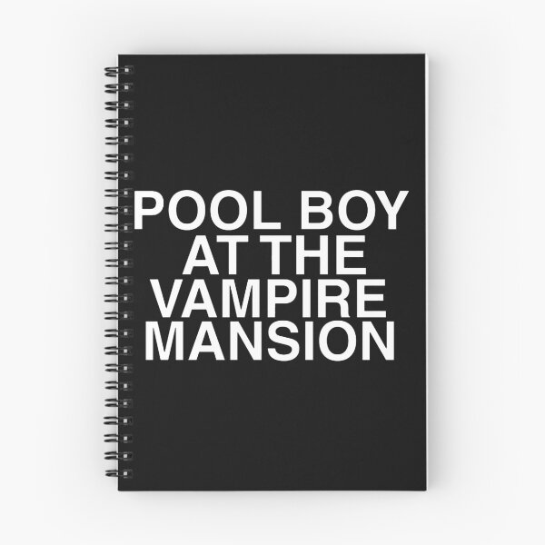 Item preview, Pool boy at the vampire mansion designed and sold by lauren137.