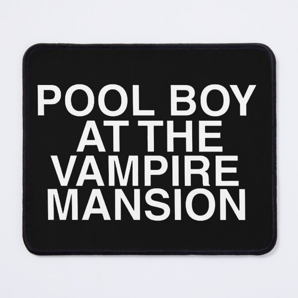 Item preview, Pool boy at the vampire mansion designed and sold by lauren137.