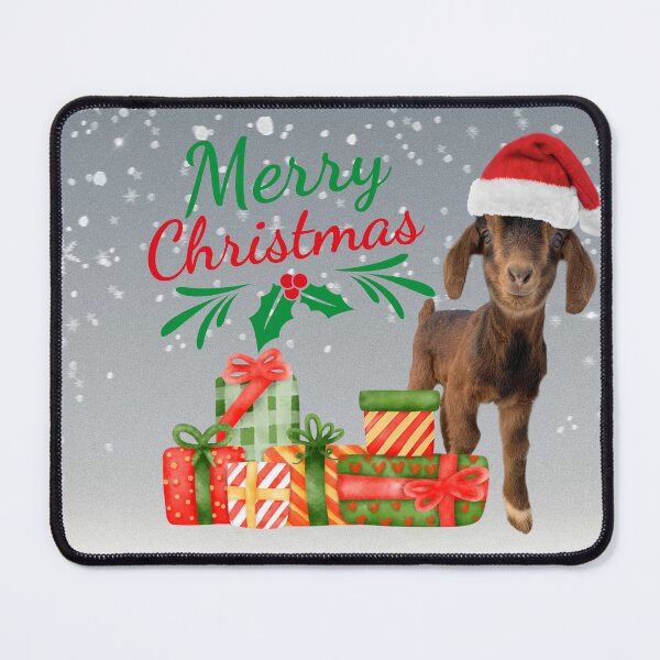 Item preview, Merry Christmas | Holiday Goats | Christmas Goats | Cute Goats designed and sold by PistolRidgeFarm.