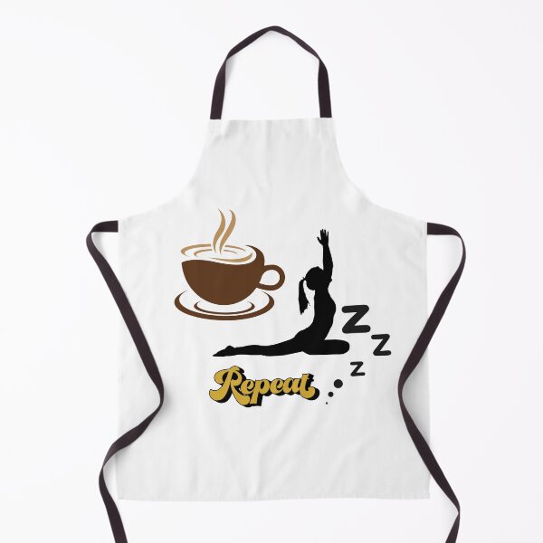 Item preview, coffee yoga sleep repeat designed and sold by Fashion Lovers Hub.