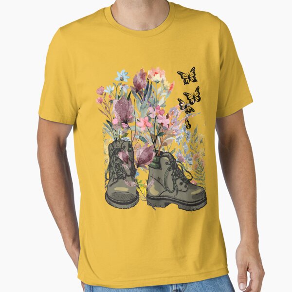 Item preview, Bottes de randonnée fleurs sauvages 2 designed and sold by Benharrouz Mounaim ⭐⭐⭐⭐⭐.