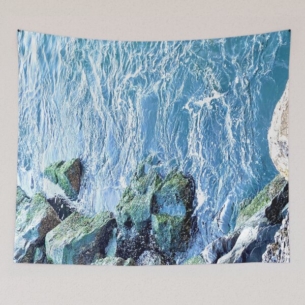 Item preview, Rocky Coast with Mossy Rocks designed and sold by CJRPics.