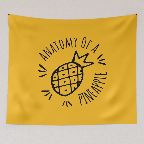 Item preview, Yellow Fruit Anatomy of a Pineapple designed and sold by knapst.