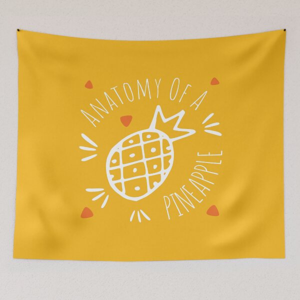 Item preview, Pineapple Lover Anatomy of a Pineapple designed and sold by knapst.