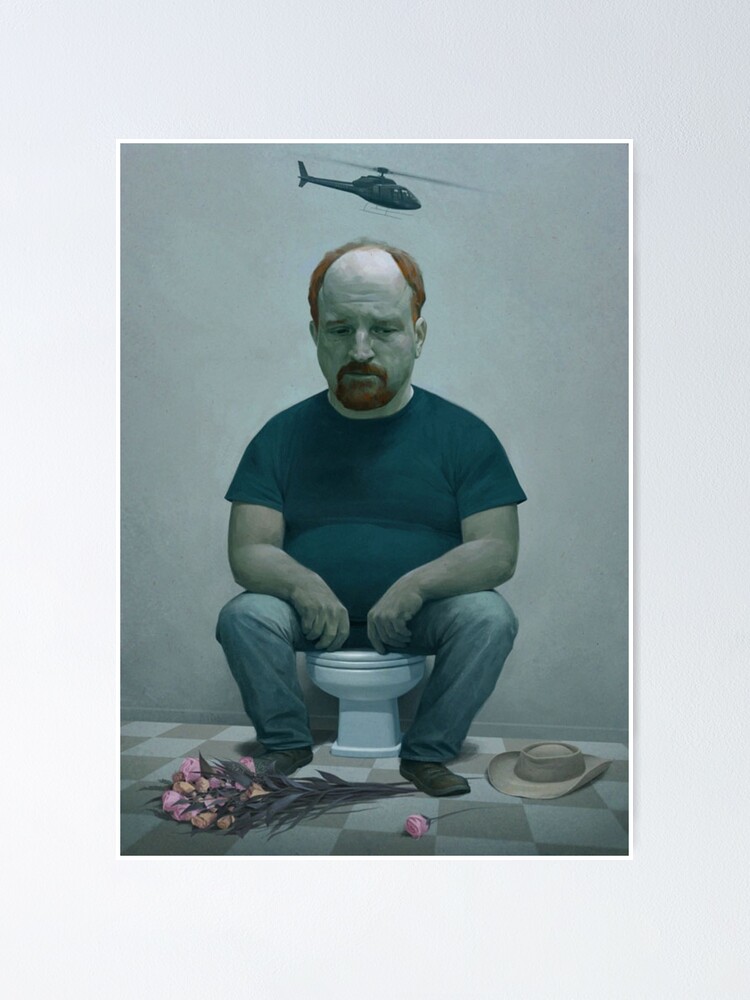 &ldquo;Comedian Louis CK Poster&rdquo; Poster for Sale by kaufmandesign | Redbubble
