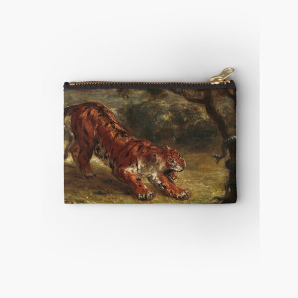 Item preview, Tiger and Snake | Eugène Delacroix | 1862 Nature Fight Art designed and sold by CJET.