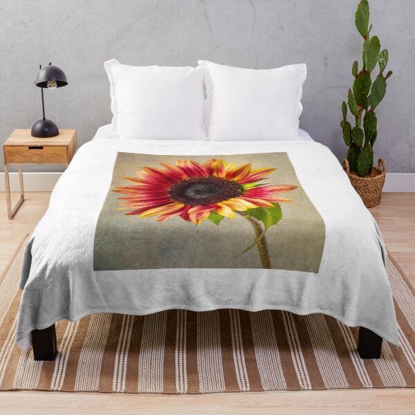 Item preview, Gorgeous Autumn Textured Sunflower designed and sold by Garry Gay.