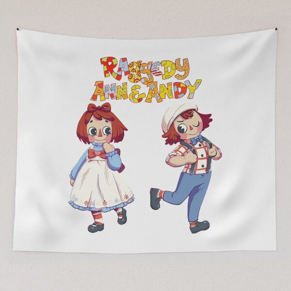 Item preview, Raggedy Ann And Raggedy Andy designed and sold by Vegas Cara.