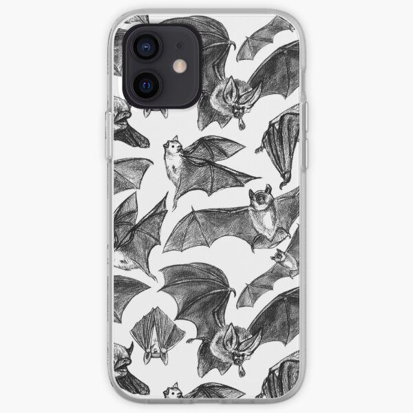 Bat pattern iPhone Soft Case