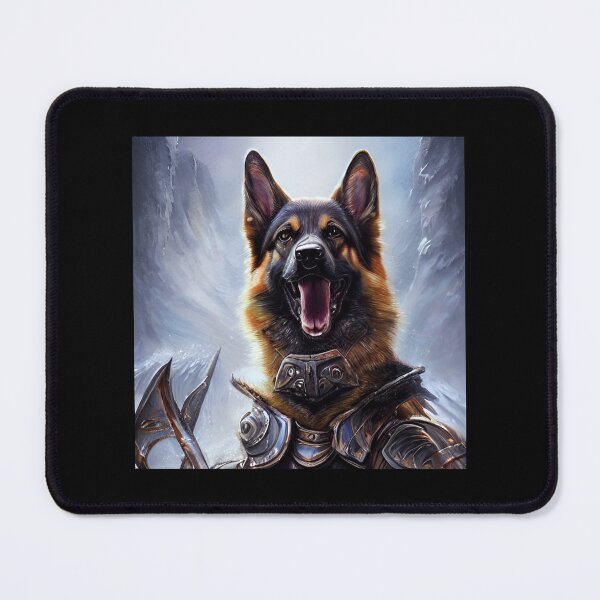 Artikelvorschau, AI Generated Art, War German Shepherd entworfen und verkauft von RabbitHoleMI.