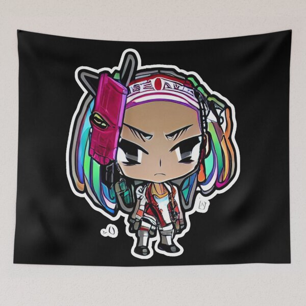 Item preview, BLACK ANIME PFP GIRL 27 designed and sold by MoorCT522.