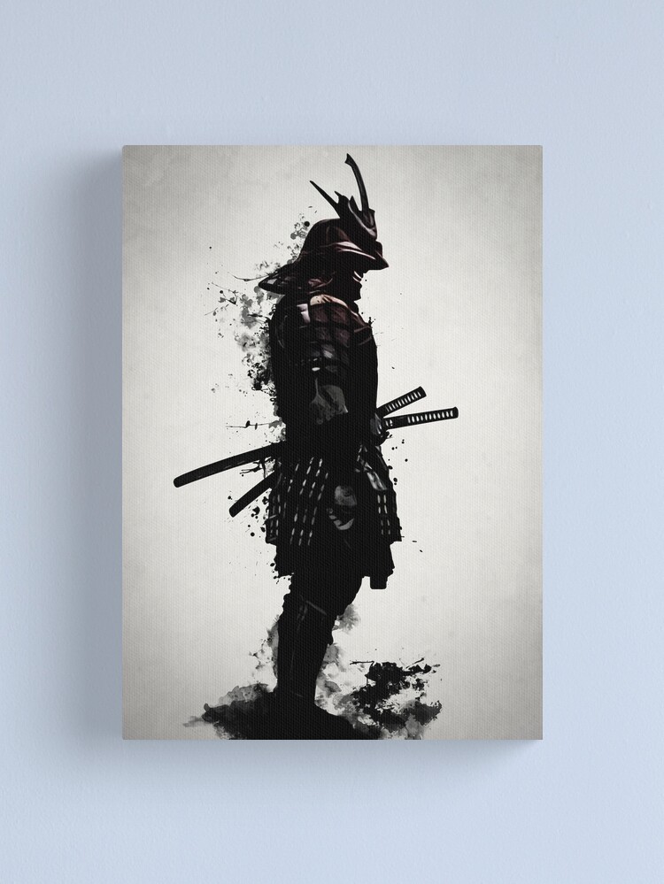 Disover Armored Samurai | Canvas Print