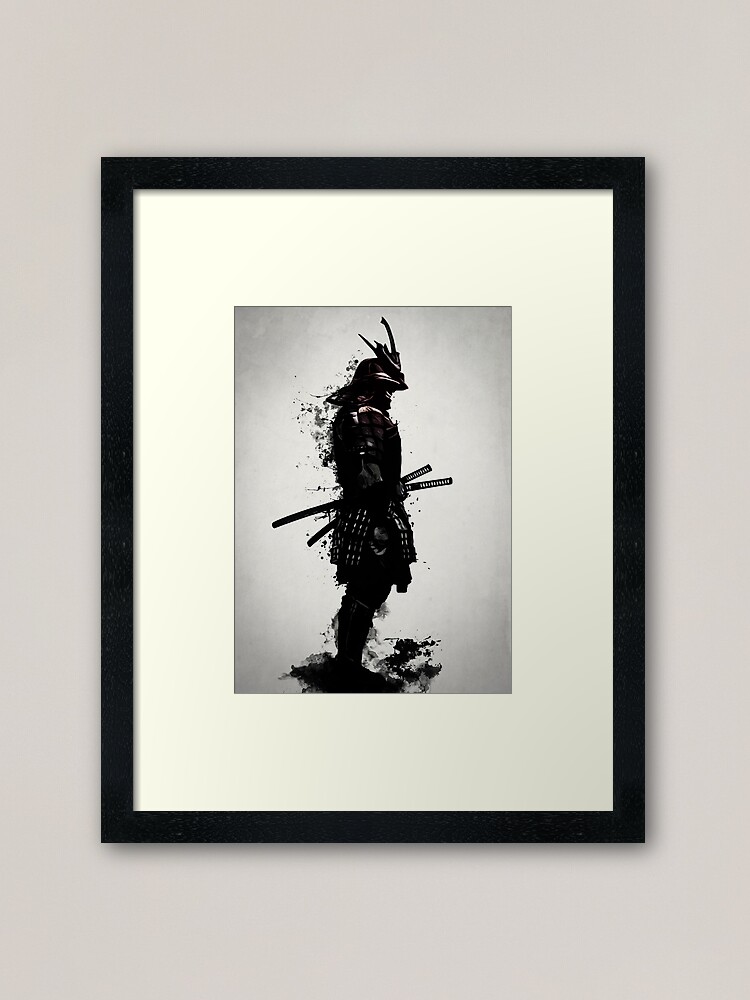 Alternate view of Armored Samurai Framed Art Print