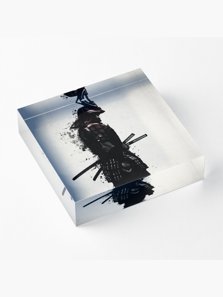 Alternate view of Armored Samurai Acrylic Block